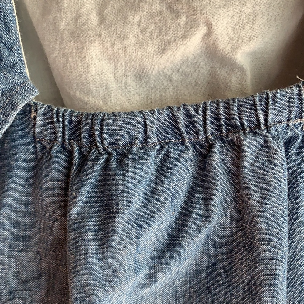 CREWCUTS KIDS RUFFLE CHAMBRAY TOP (8) - Picture 7 of 12
